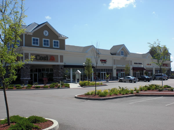 masonry retail space